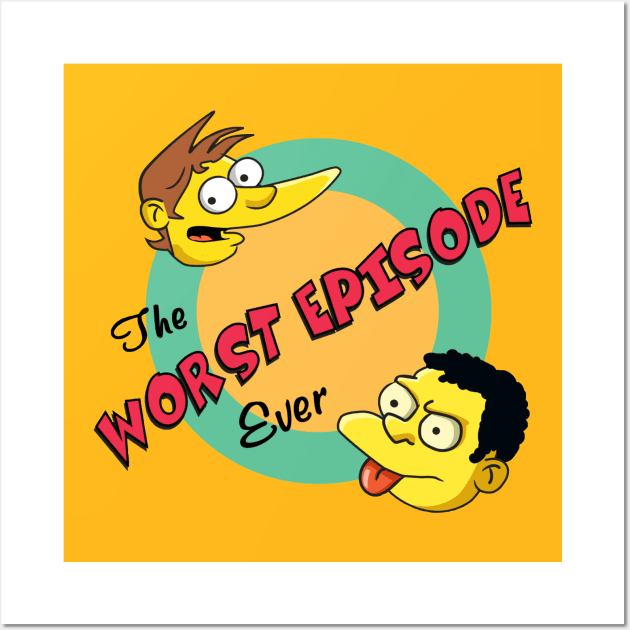 Worst Episode Ever Logo Wall Art by The Official WEE Studios Store